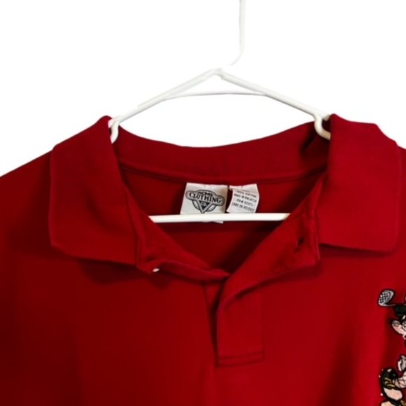 Acme Clothing Co Bugs Bunny Looney Tunes Mens Polo Golf Shirt Size XXL - Picture 3 of 4